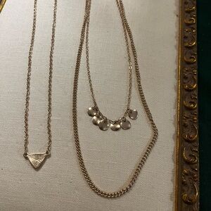 Goldtone Stacking Necklace Set